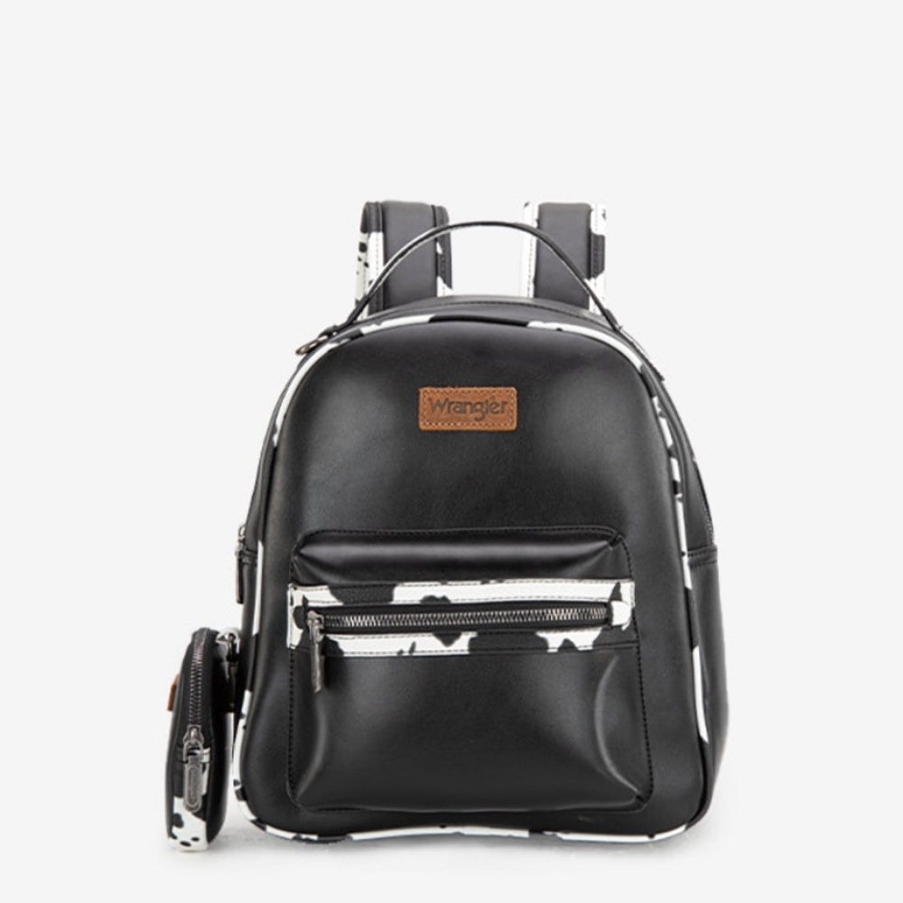 Wrangler Cow Print Mini Backpack